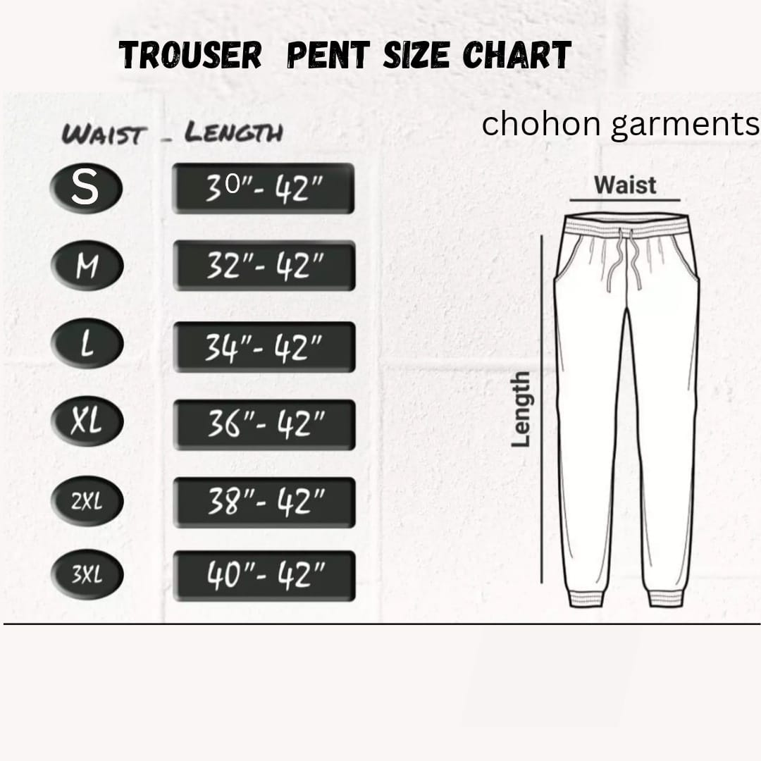 Men's Casual Cargo Trousers Pants