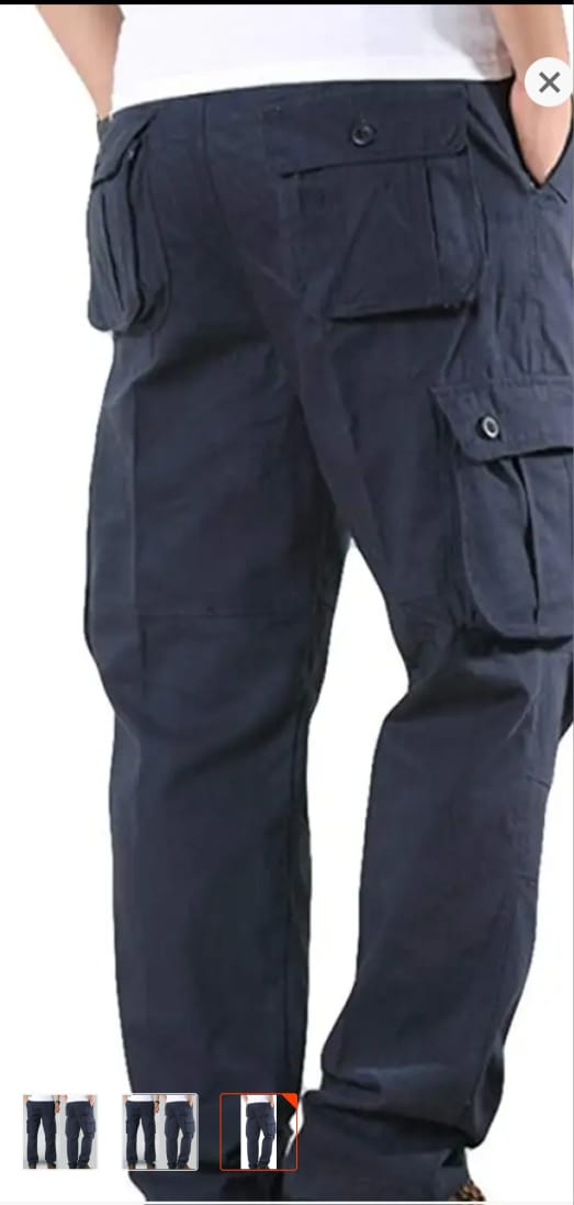 Men's Cargo Trousers Pants